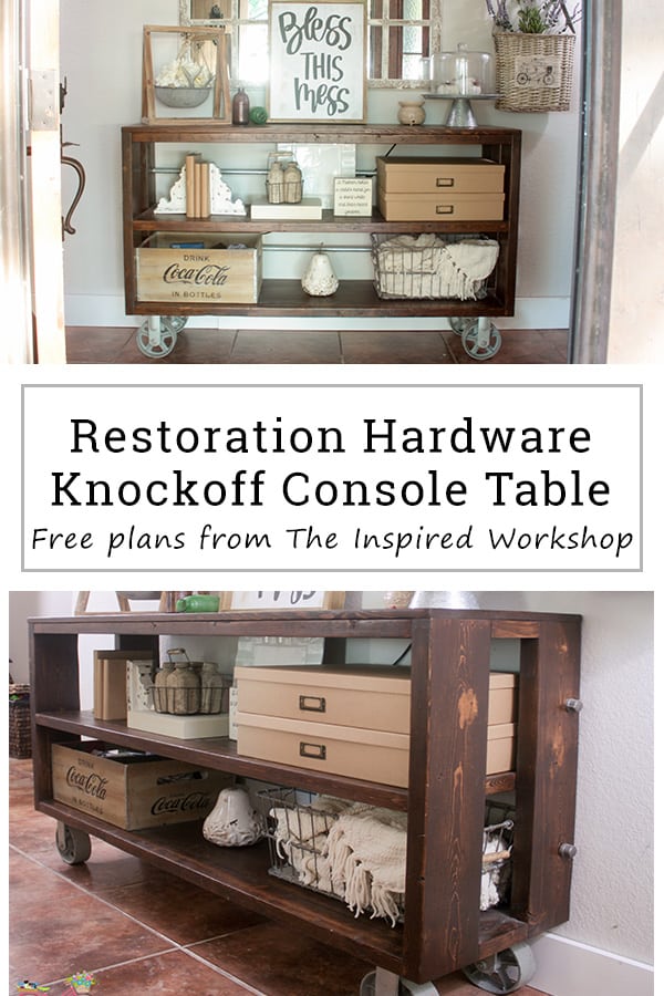 DIY Console Table — Hartley Home