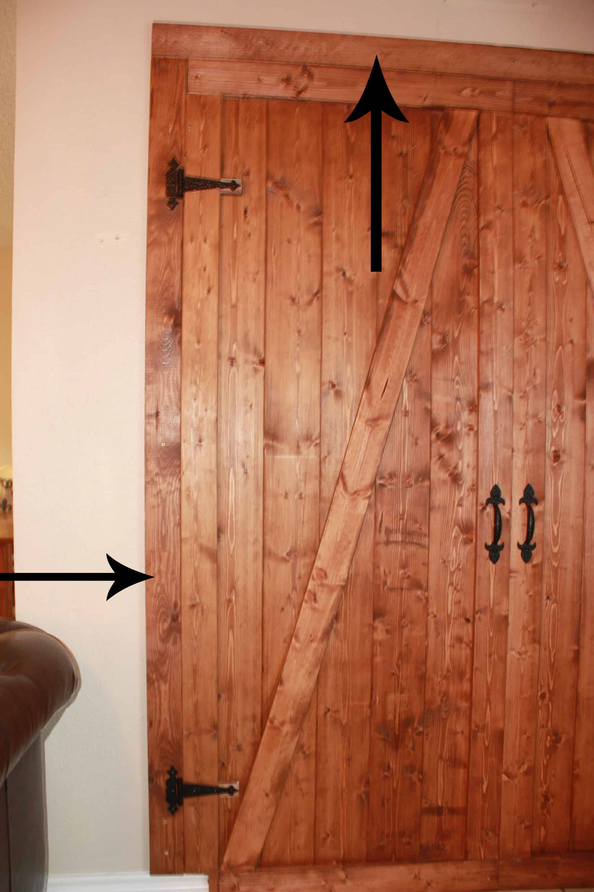 Diy Barn Door Room Divider The Inspired Workshop