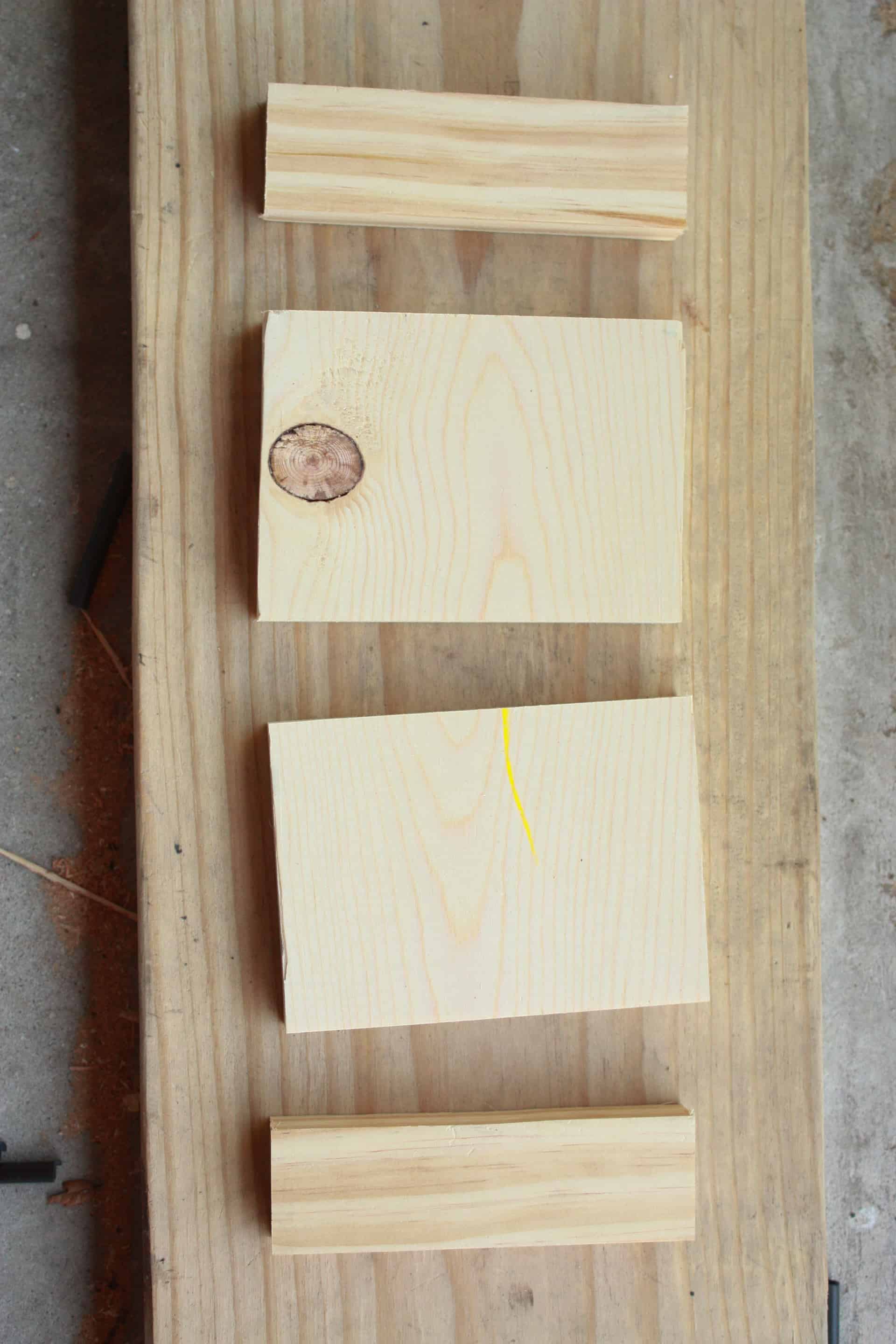 DIY Chalk Holder The Inspired