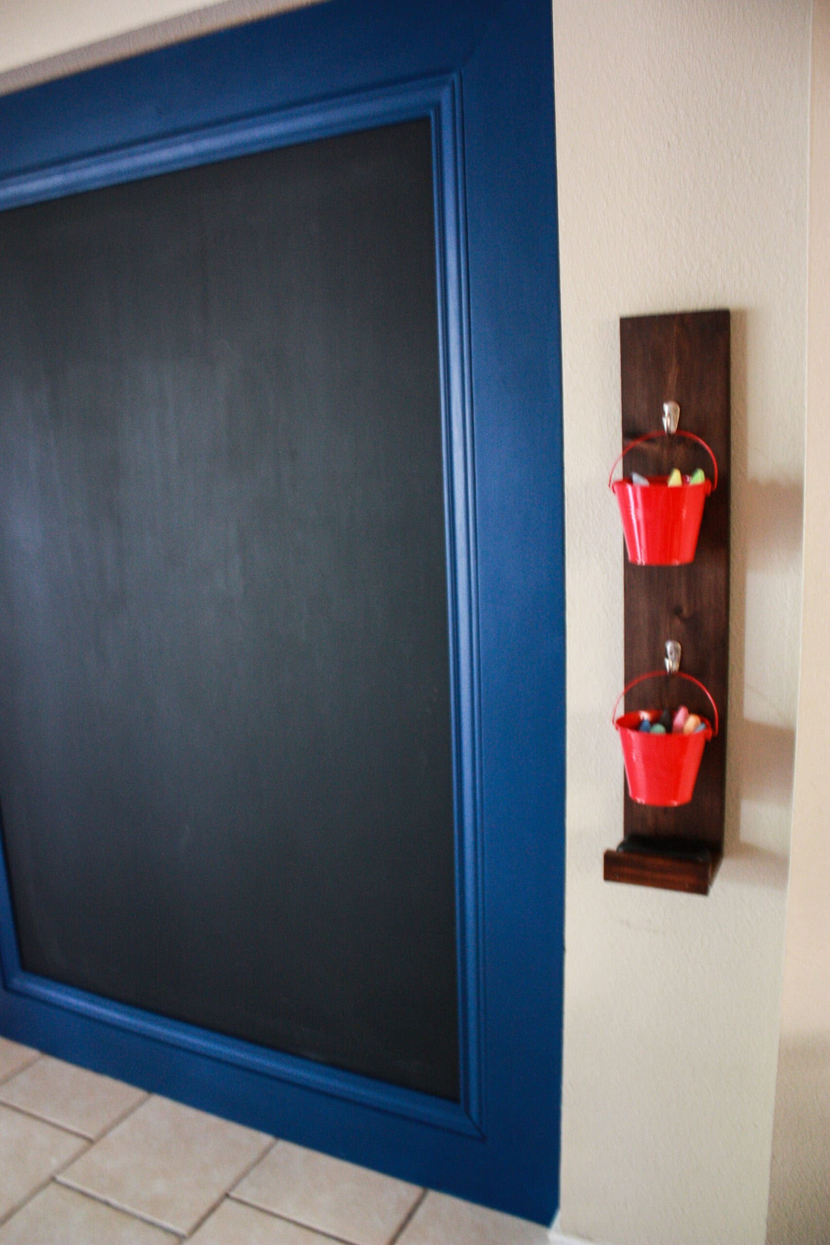 DIY Chalk Holder The Inspired