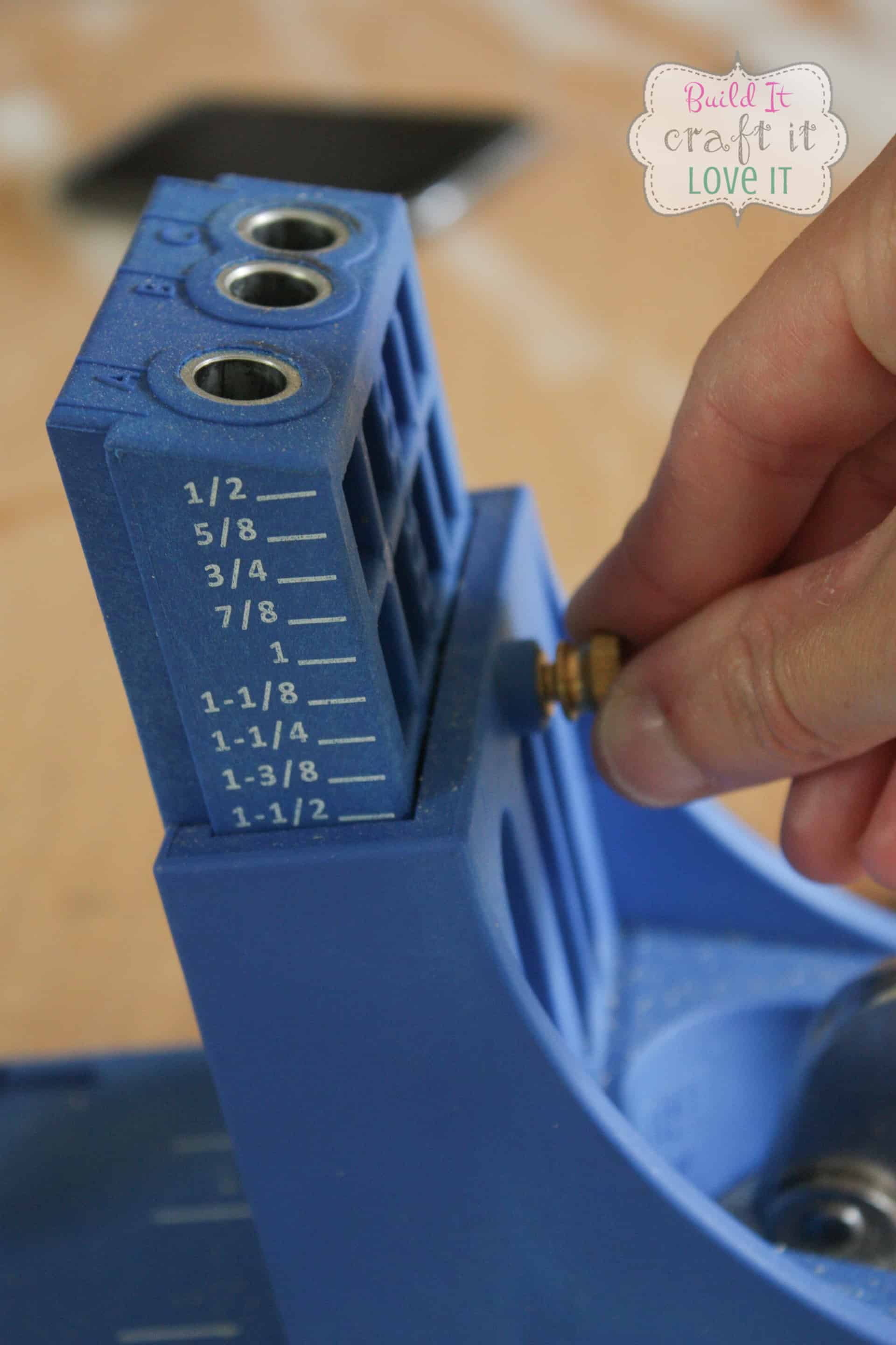 How to set the depth of a Kreg Jig