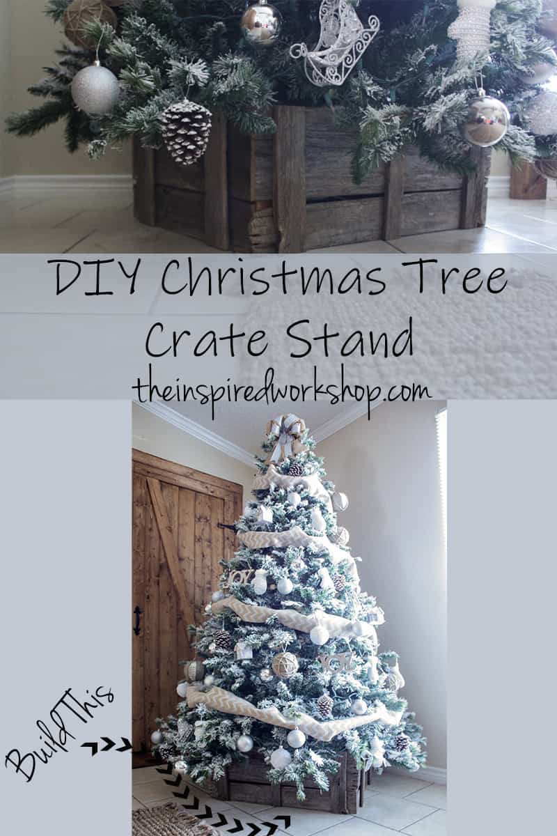 DIY Christmas Tree Crate Stand – The Inspired Workshop