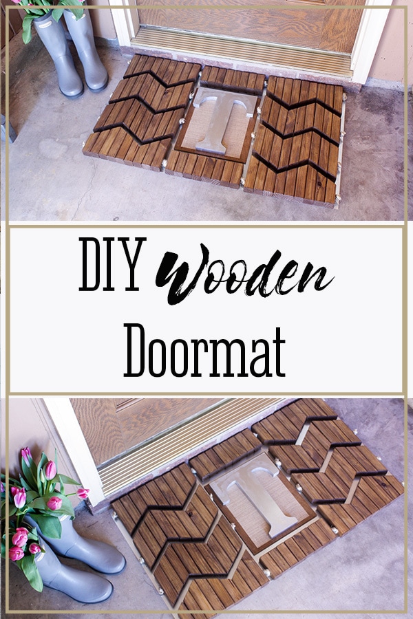 DIY Workshops - Wooden Door Mat - Remodelando la Casa