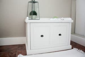 Laundry Hamper Bench