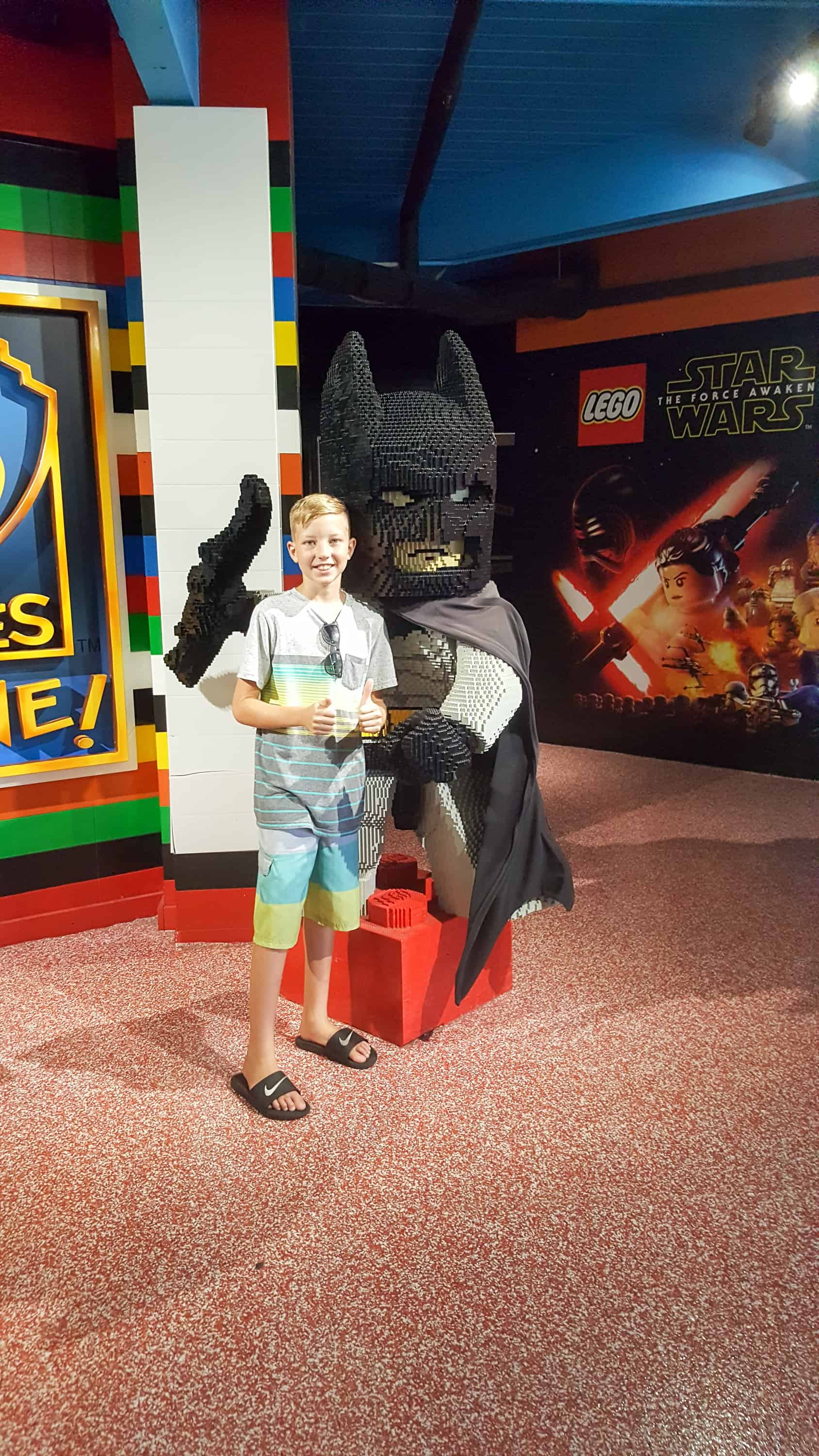 How to have a great legoland florida vacation - lego batman sculpture