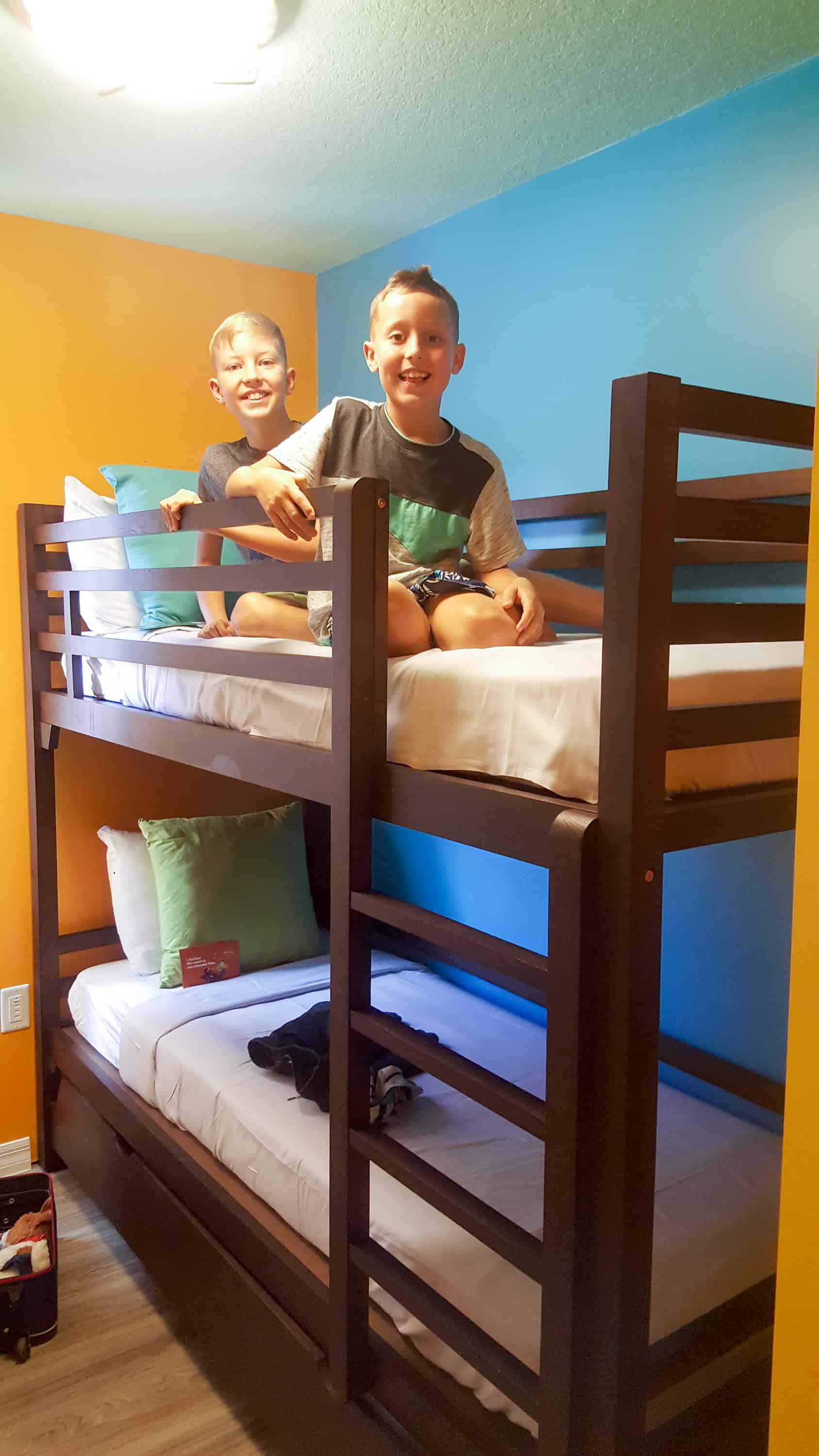 Legoland Florida Beach Retreat bunk beds for kids