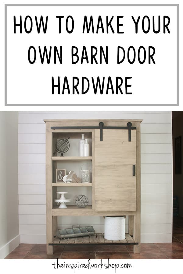 Cheap And Easy Diy Barn Door Hardware The Inspired Workshop