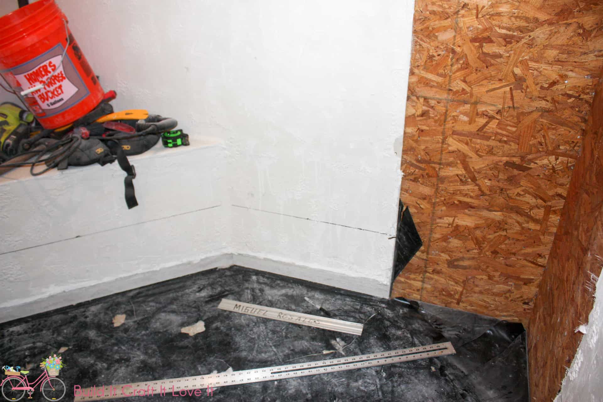 Tile Raking Out Ripping Out the Tile and Bathtub - One Room Challenge - Week 3 – The ...