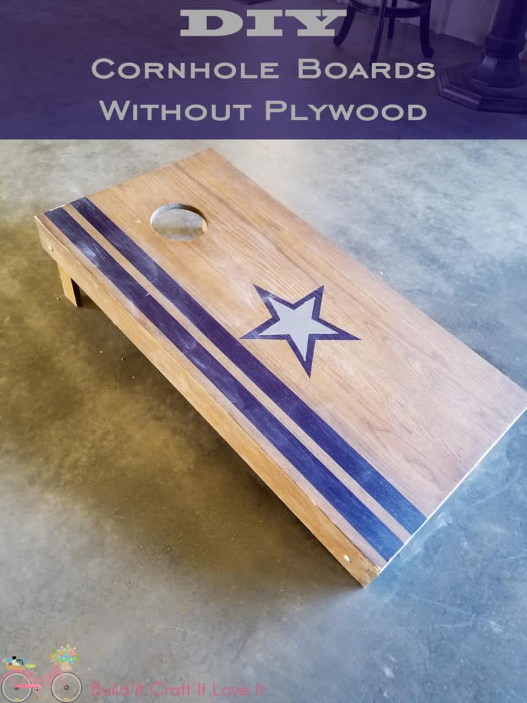 DIY Cornhole Boards Without Plywood