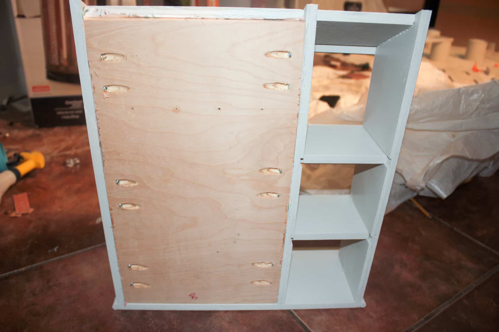 DIY Dollhouse Jewelry Cabinet