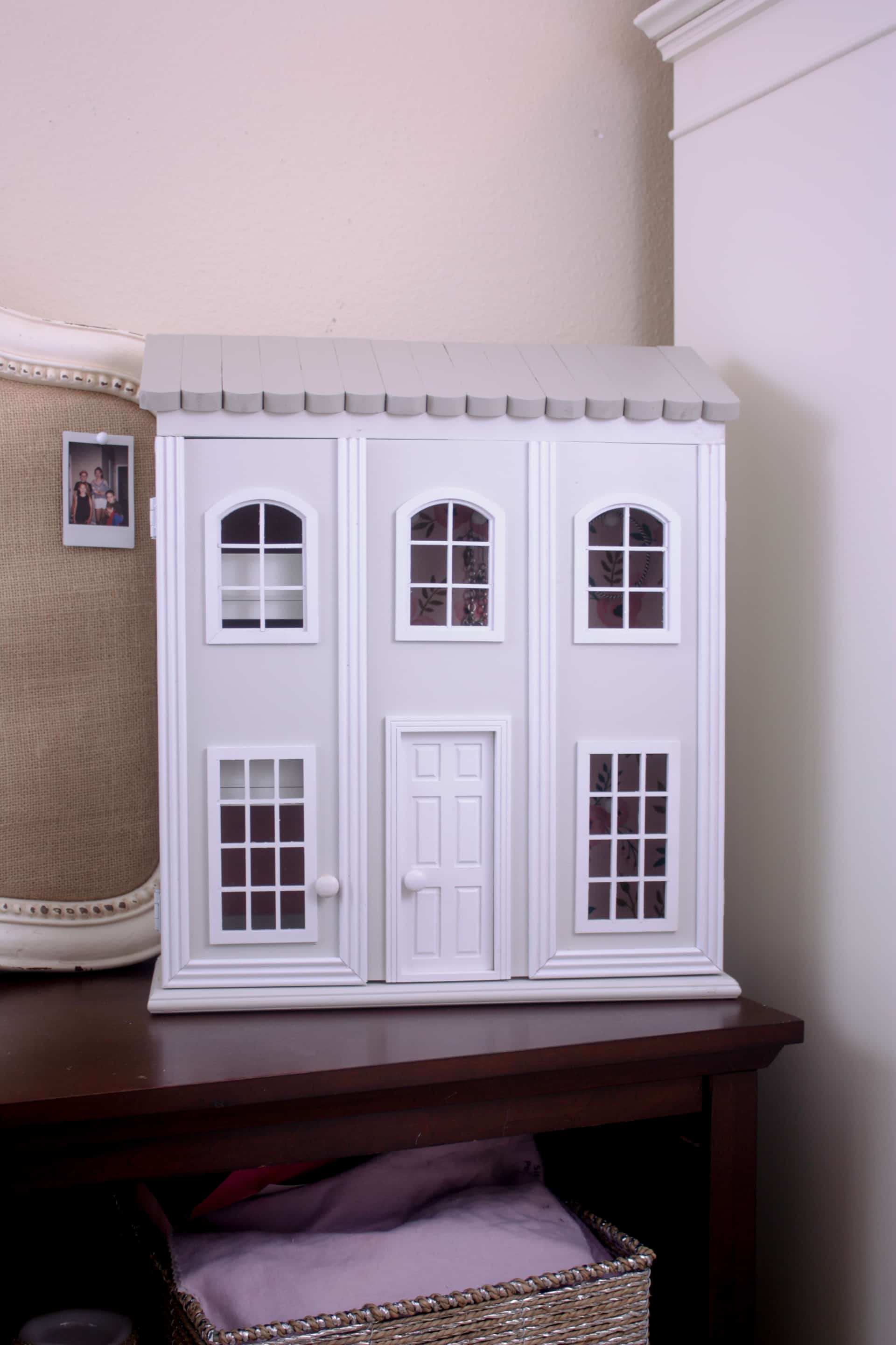 Dollhouse Jewelry Box - jewelry wall cabinet