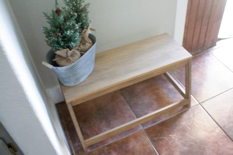 DIY Small Modern Bench The Inspired