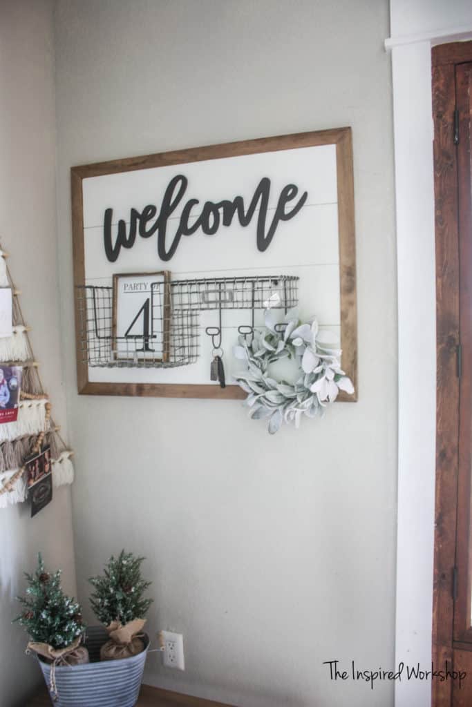 DIY Quote Sign with Faux Shiplap Detail - Pretty Handy Girl