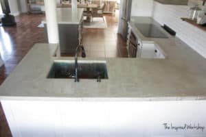 Pour In Place Concrete Countertops