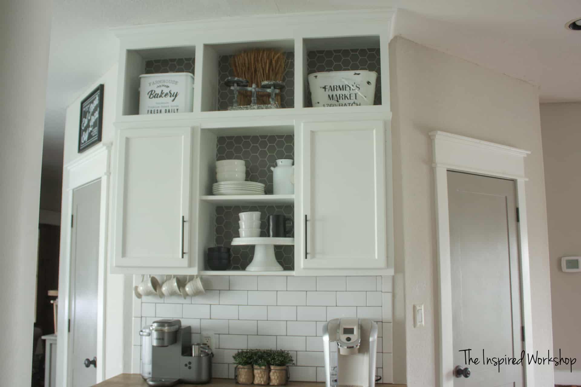 Extending the Kitchen Cabinets to the Ceiling