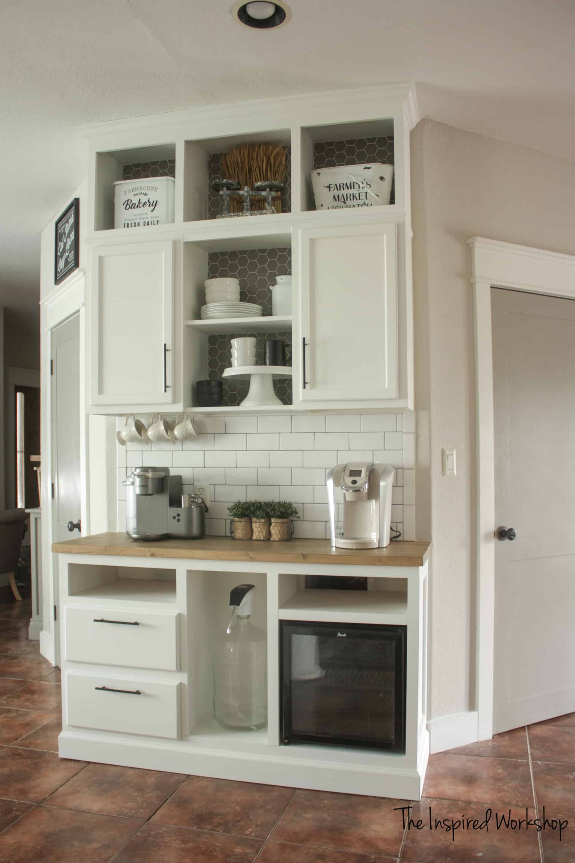 DIY kitchen Remodel - extending the cabinets to the ceiling