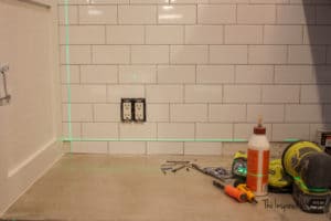 How to Tile a Kitchen Wall – The Inspired Workshop