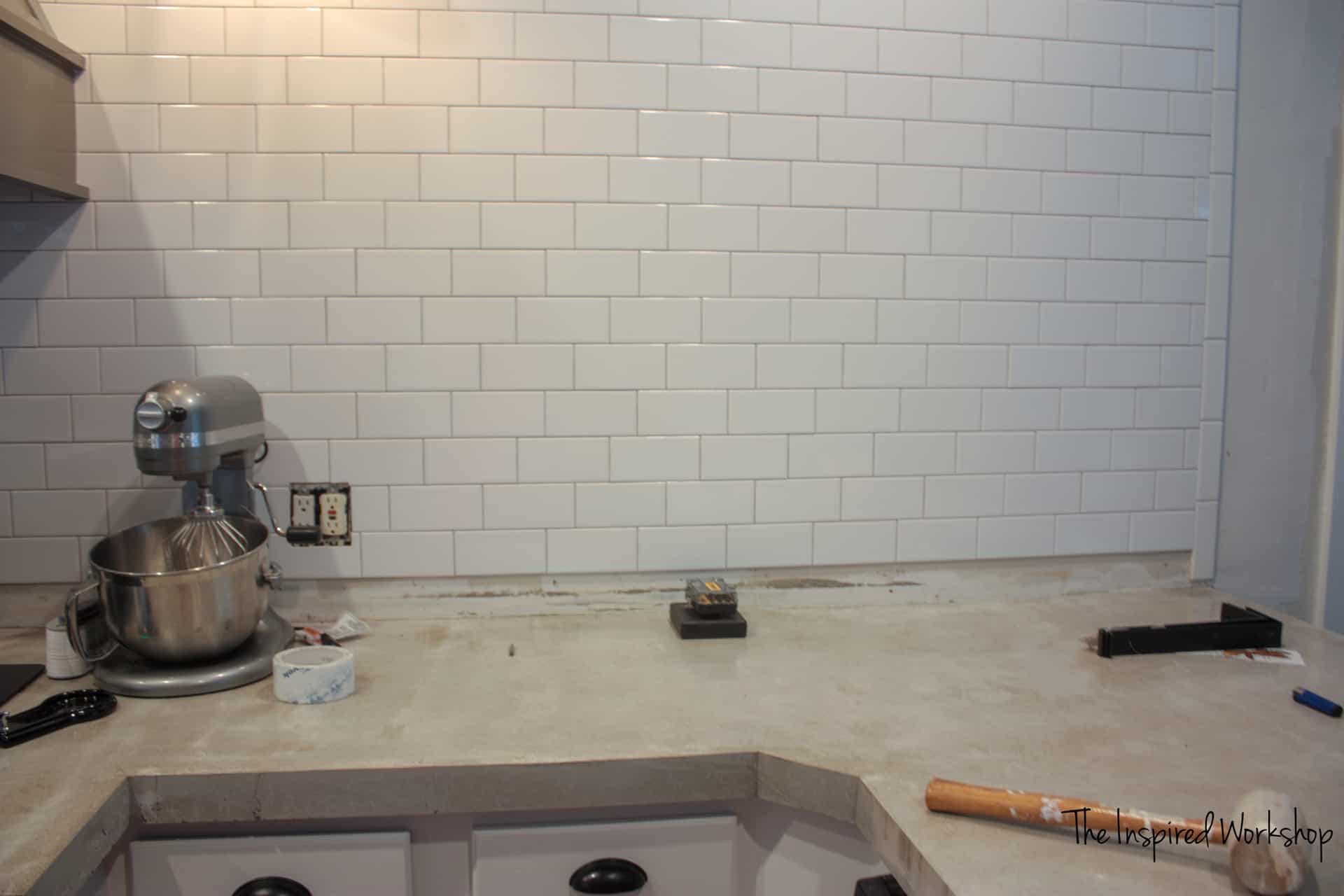 How to Tile A Kitchen Wall