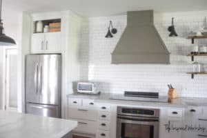 Building a cabinet Above the Fridge - kitchen renovation