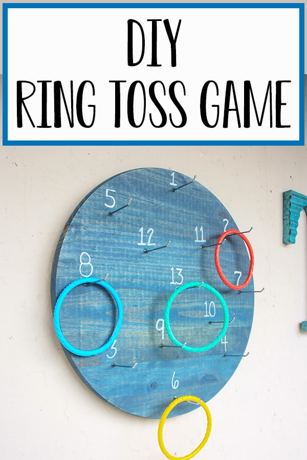 Wall Ring Toss Game - Happy Little Tadpole