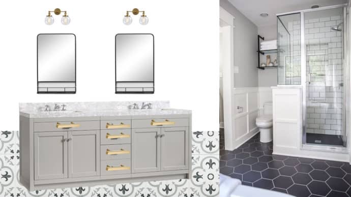 DIY Master Bathroom Renovation - One Room Challenge – The Inspired Workshop