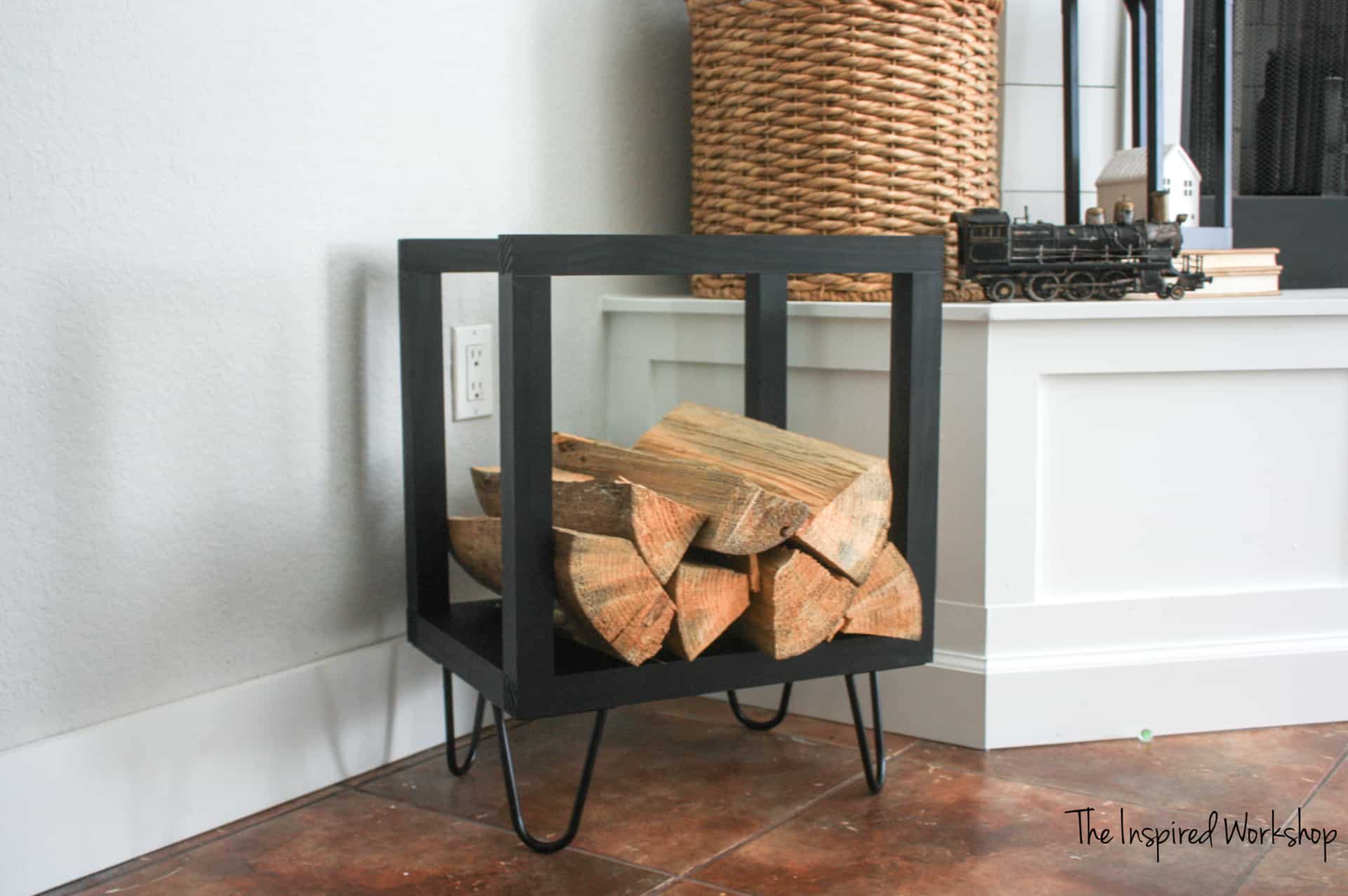 DIY Firewood Holder The Inspired Workshop