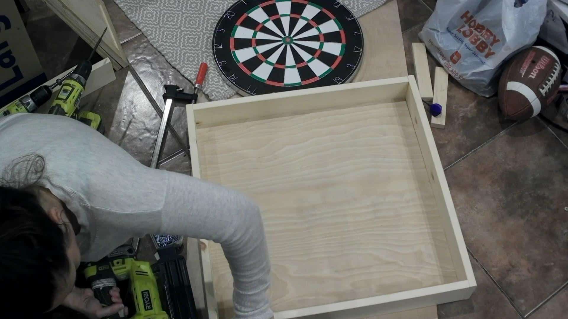 DIY Dartboard Cabinet – The Inspired Workshop