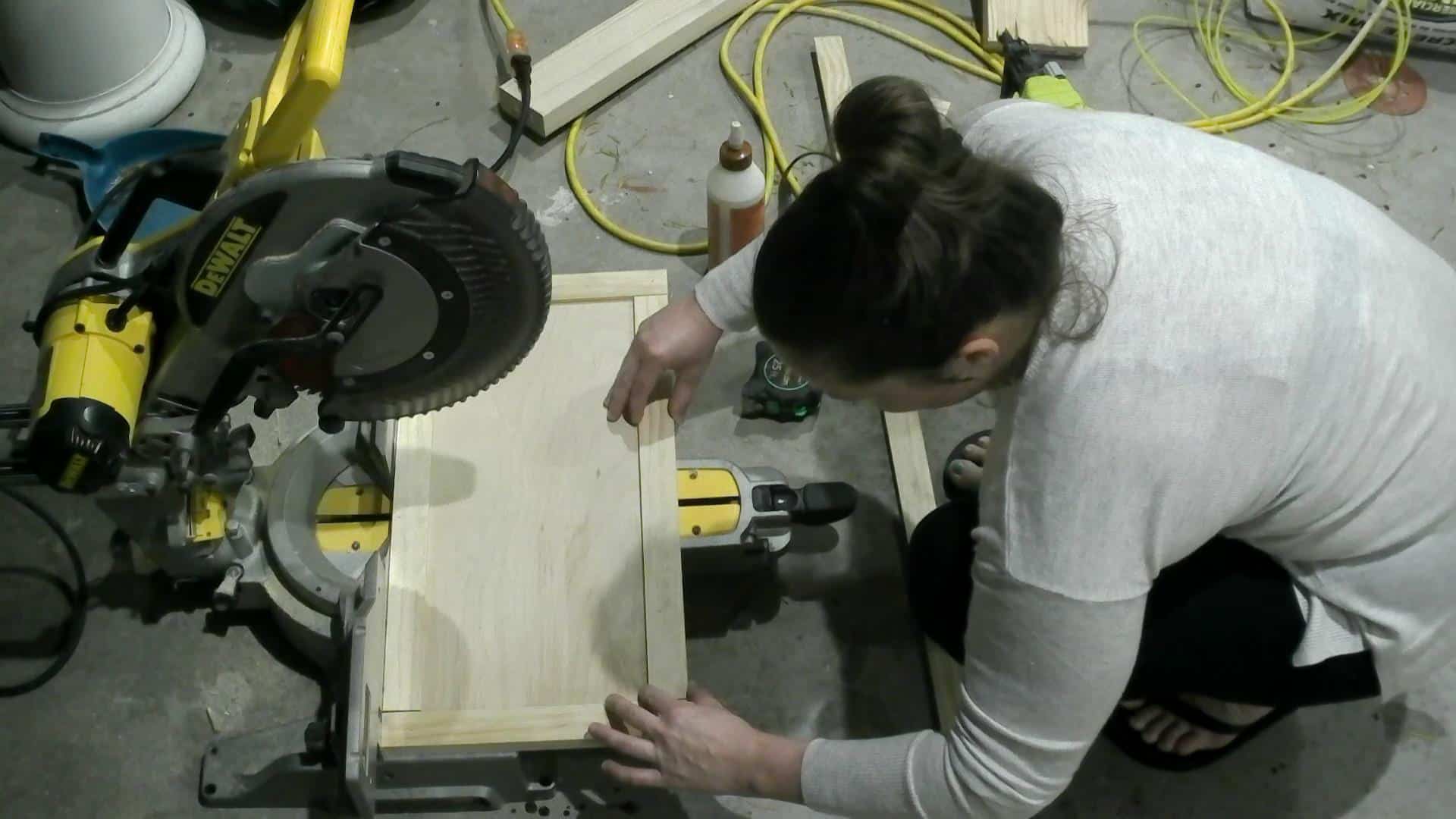 DIY Dartboard Cabinet