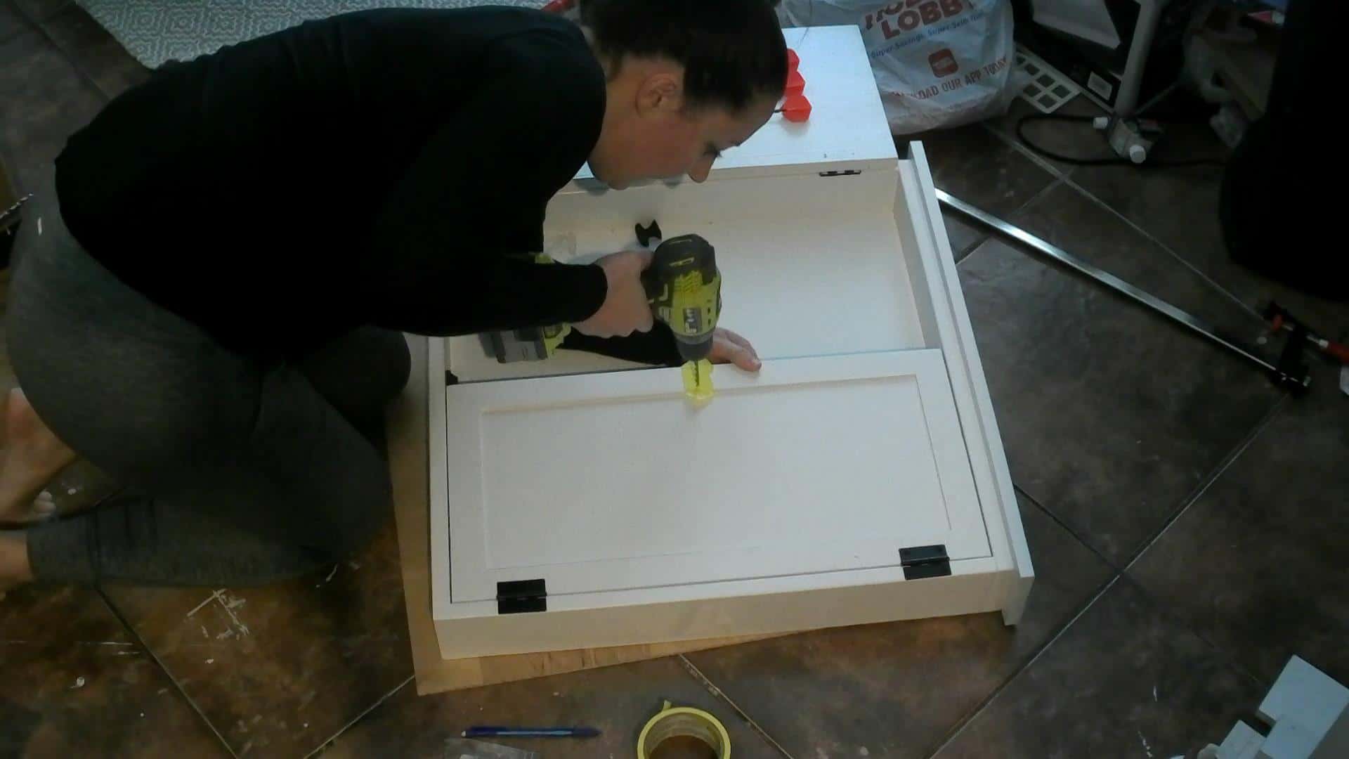 DIY Dartboard Cabinet