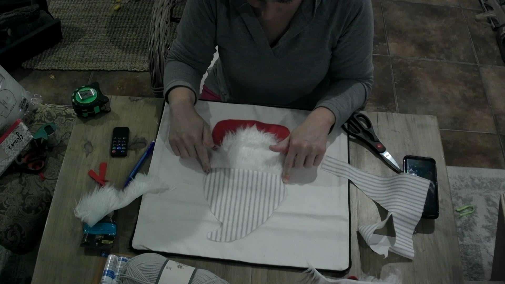 DIY Christmas Gnome Pillow Cover – The Inspired Workshop