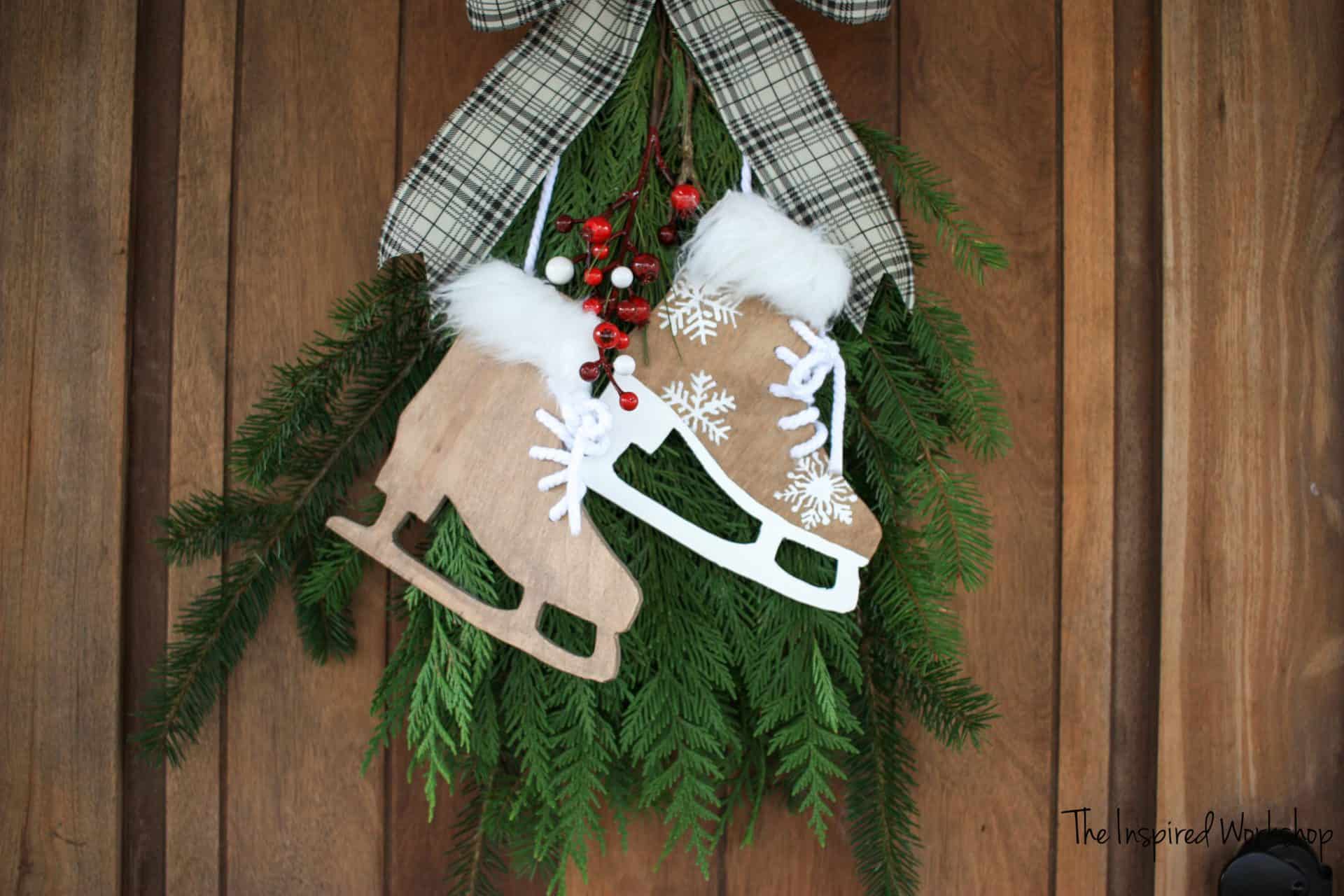 DIY Ice Skate Decor