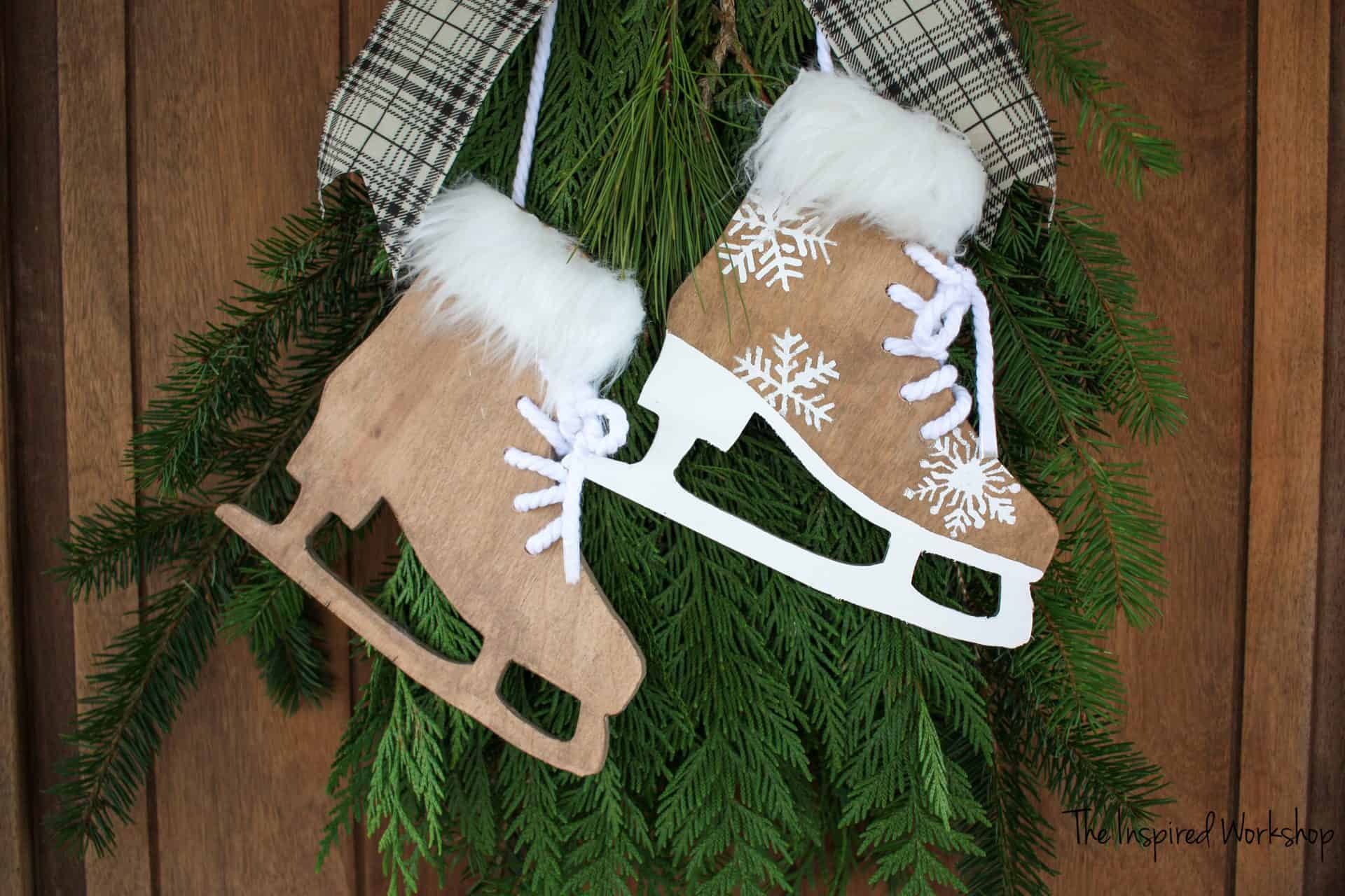 DIY Ice Skate Decor – The Inspired Workshop