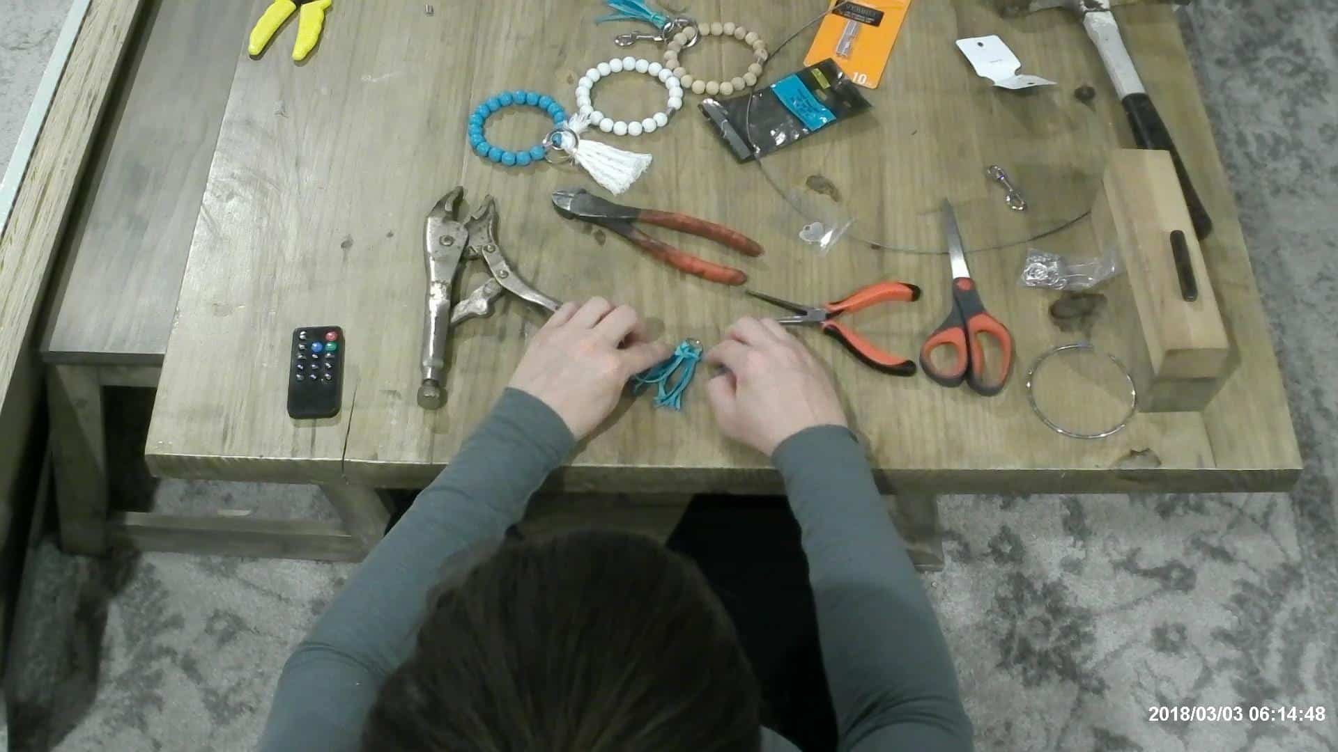 DIY Keychain Bracelet – The Inspired Workshop