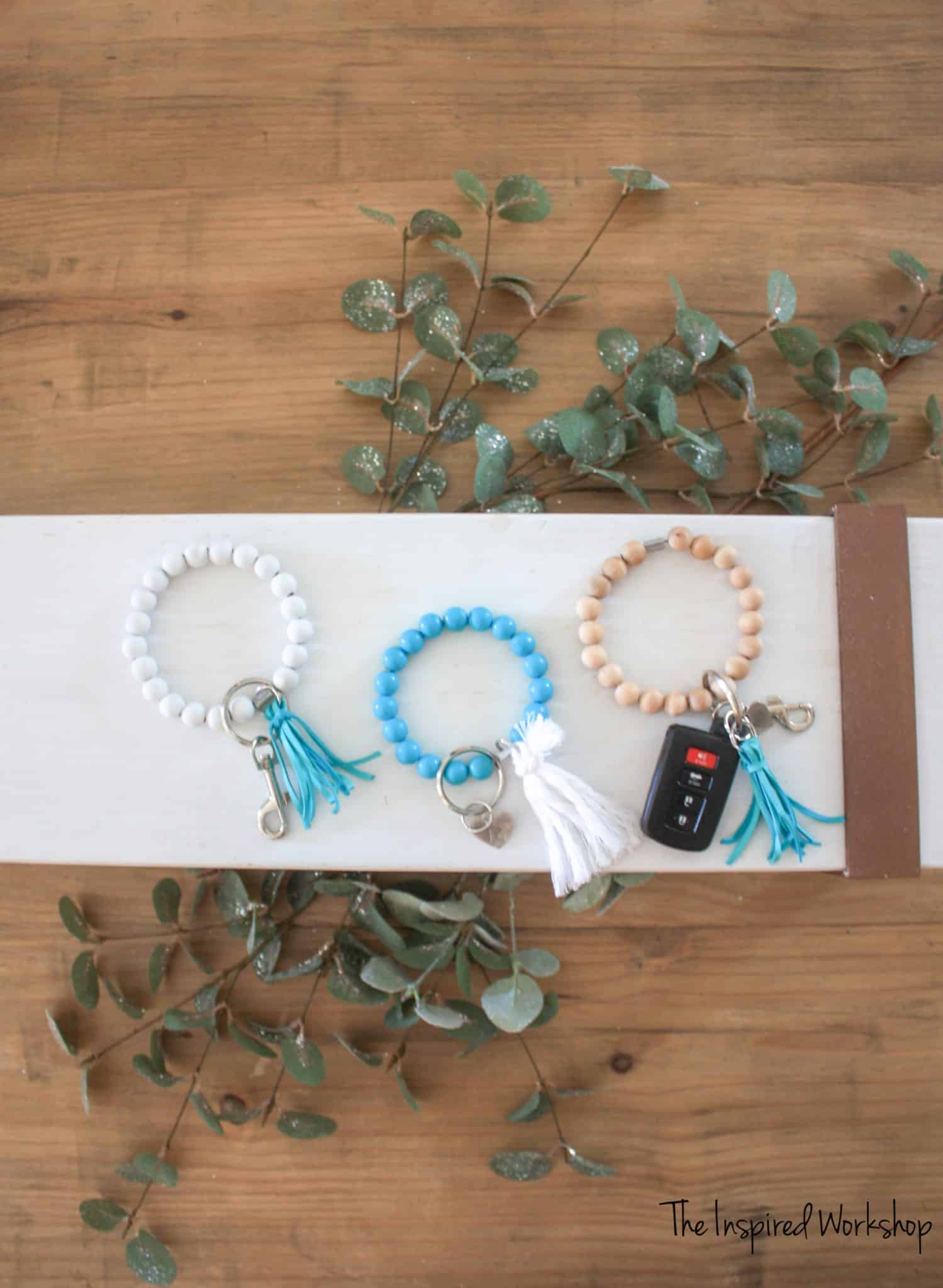DIY Keychain Bracelet The Inspired
