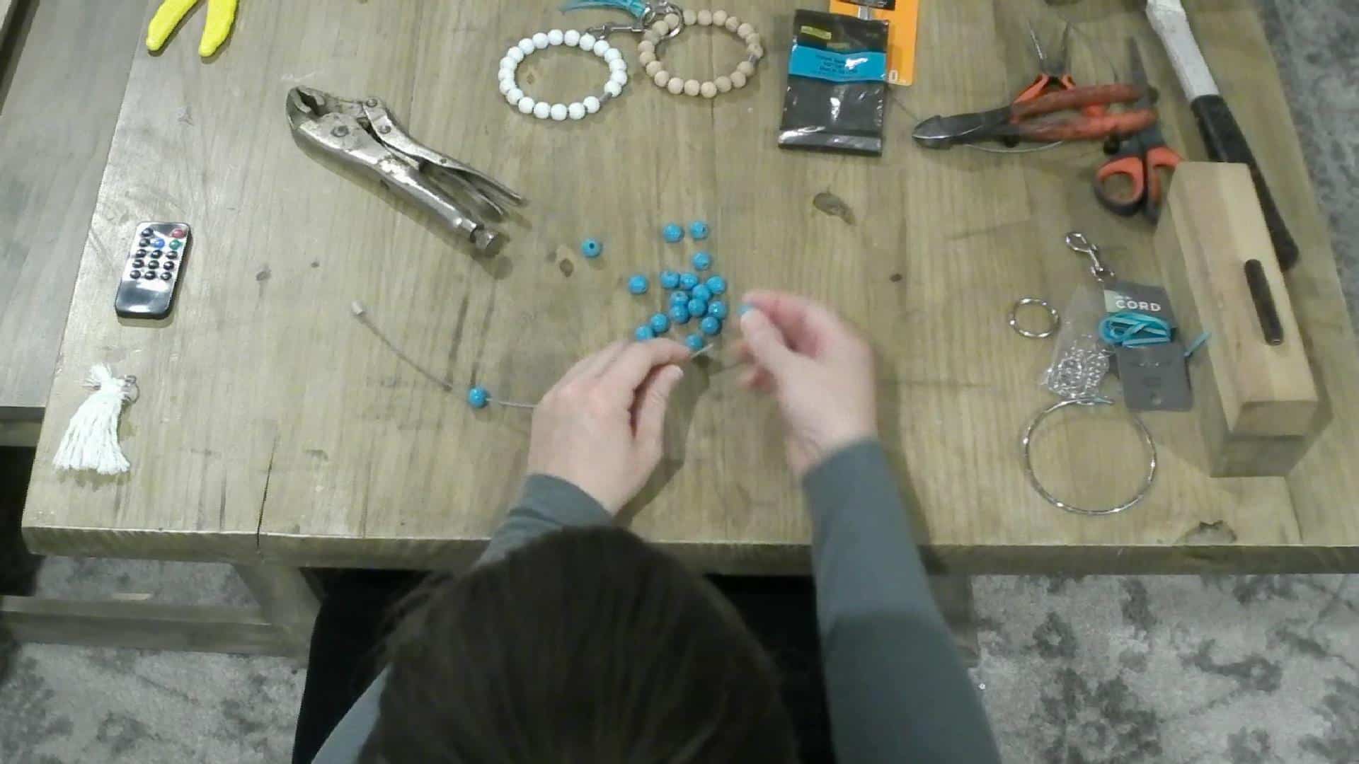 DIY Keychain Bracelet – The Inspired Workshop