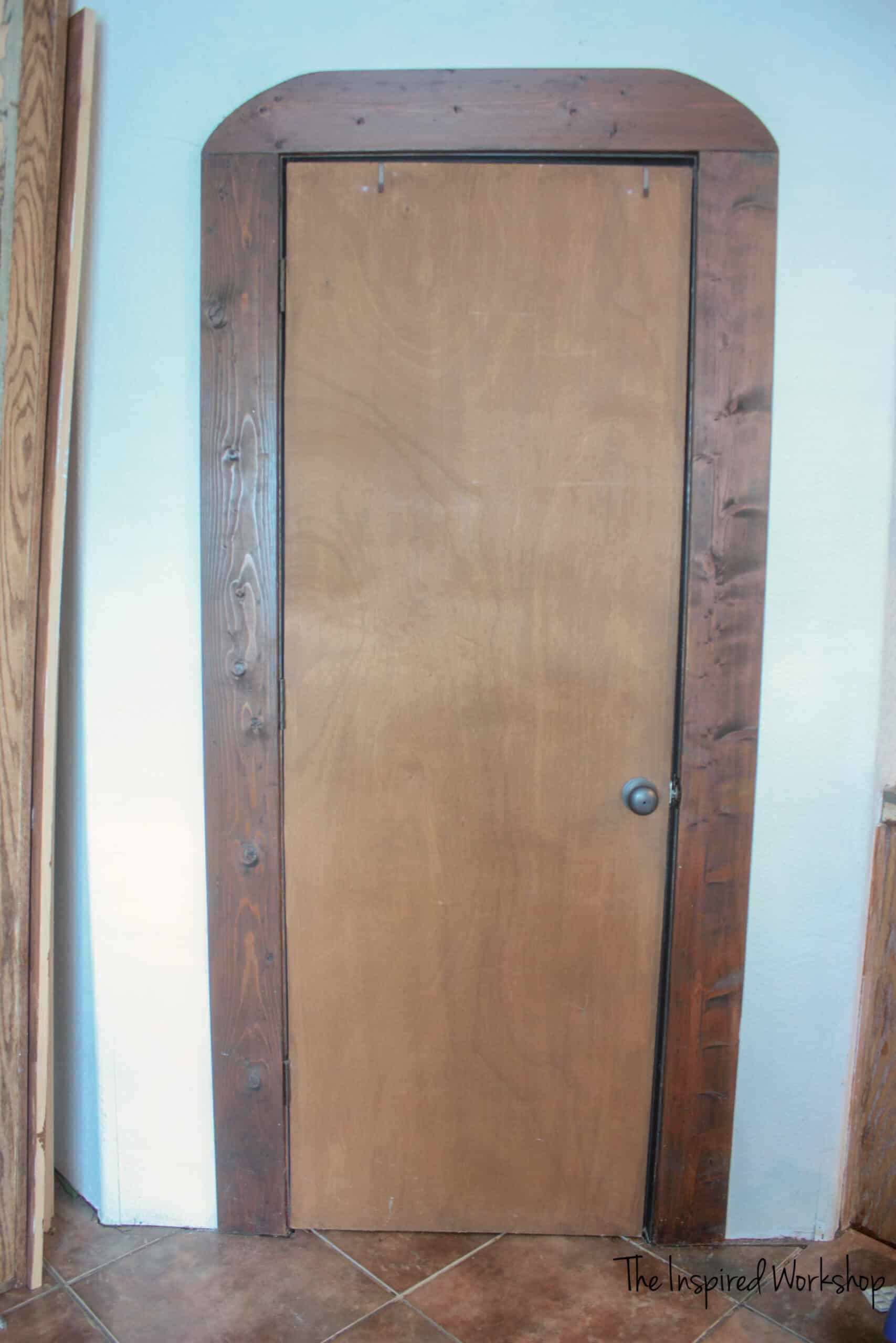 DIY Budget Door Makeover - Before