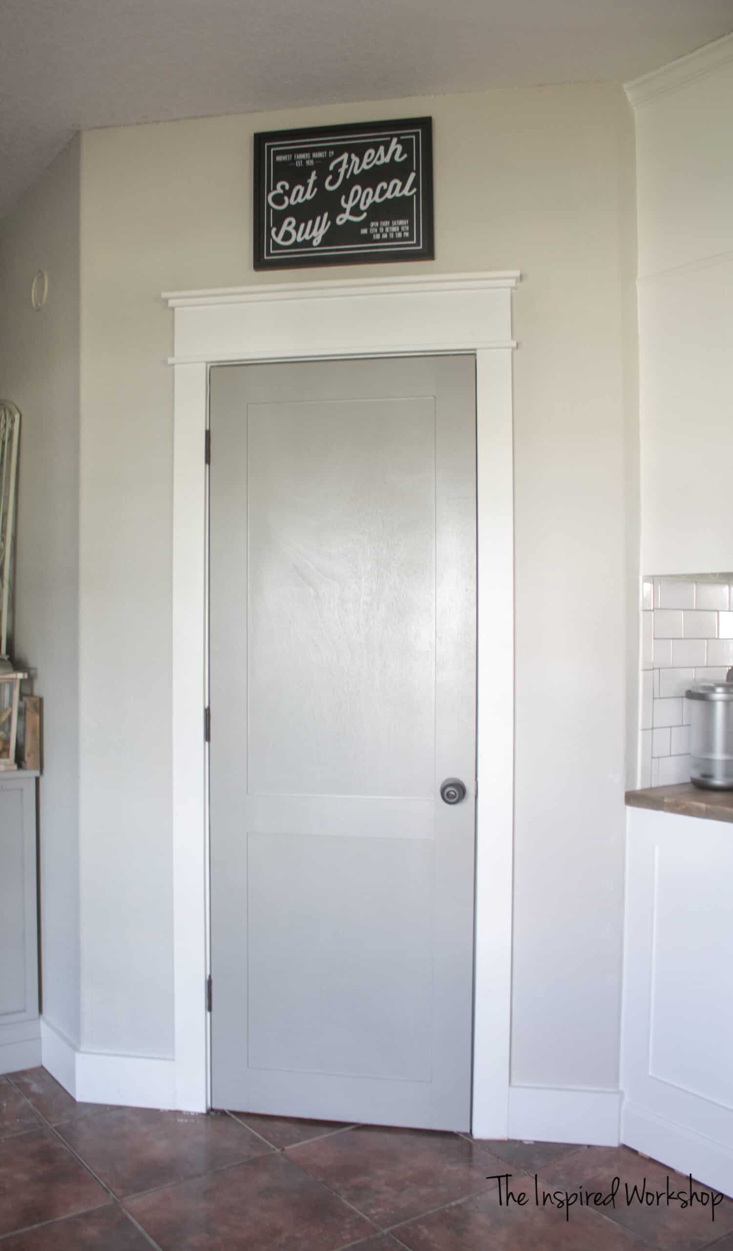 DIY Budget Door Makeover