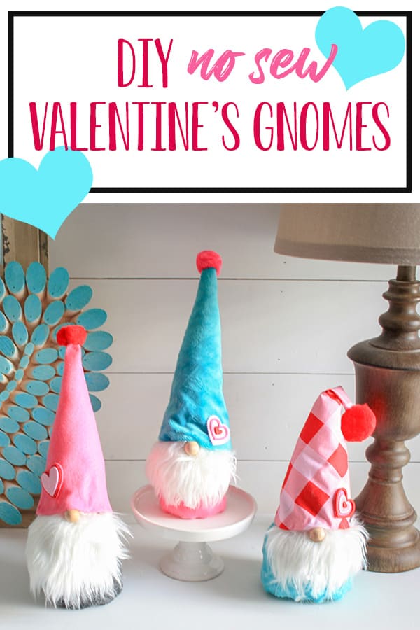 DIY Holiday Gnomes - Valentine's gnomes