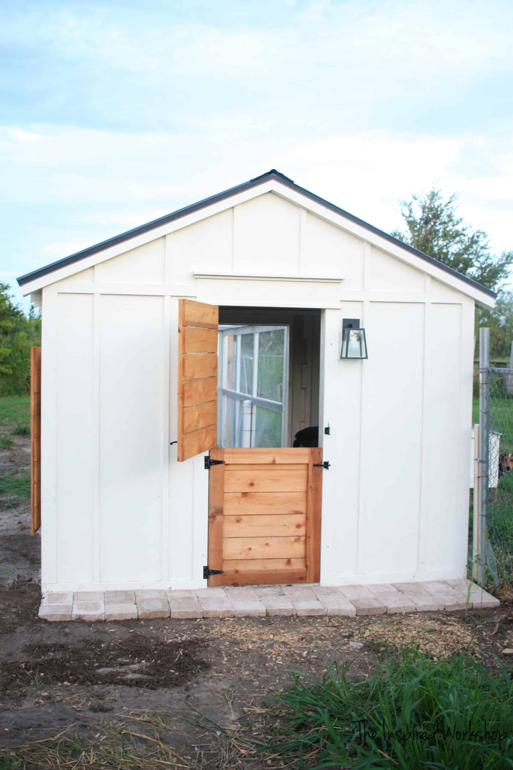 DIY Dutch Door for Chicken Coop