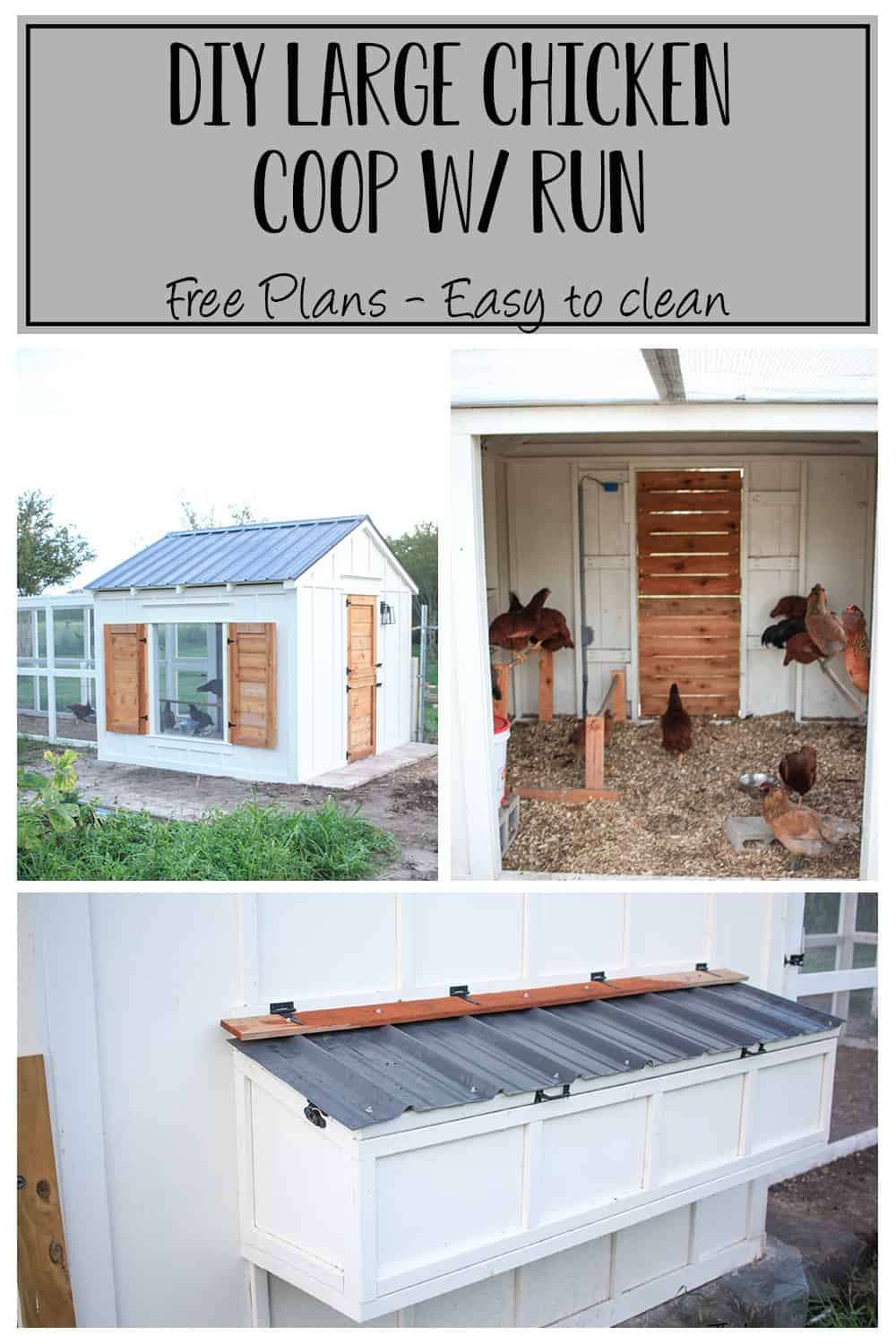 DIY PLans for Chicken Coop