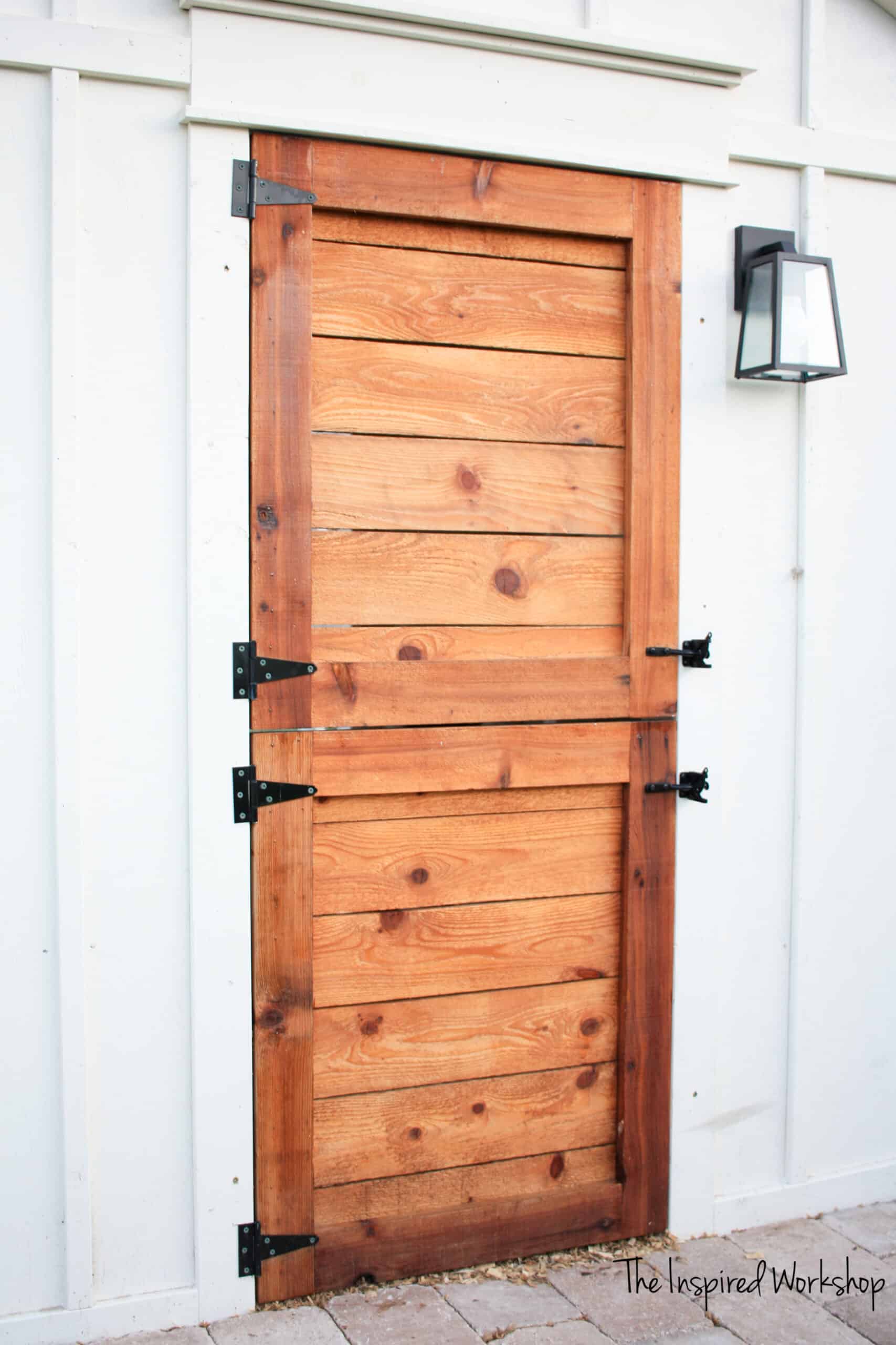 DIY Dutch Door for Chicken Coop