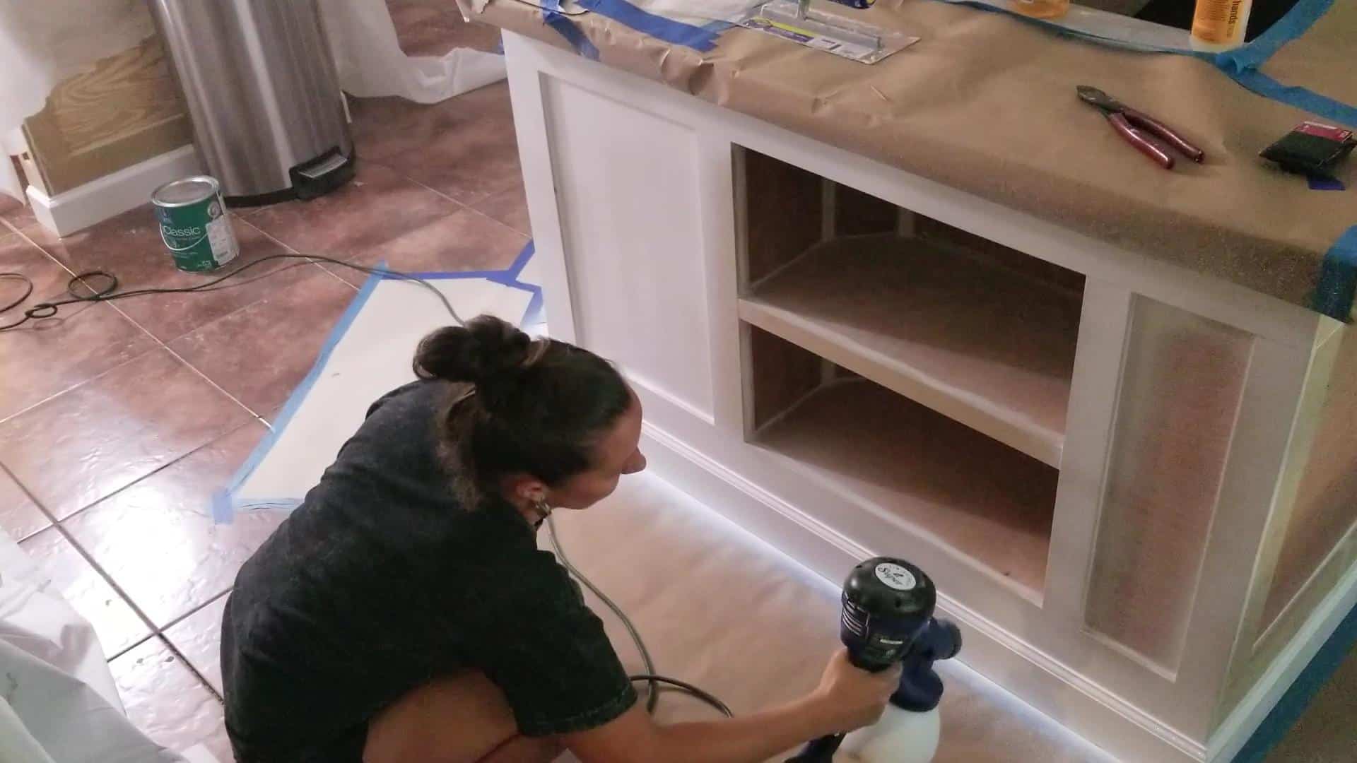 How to paint kitchen cabinets