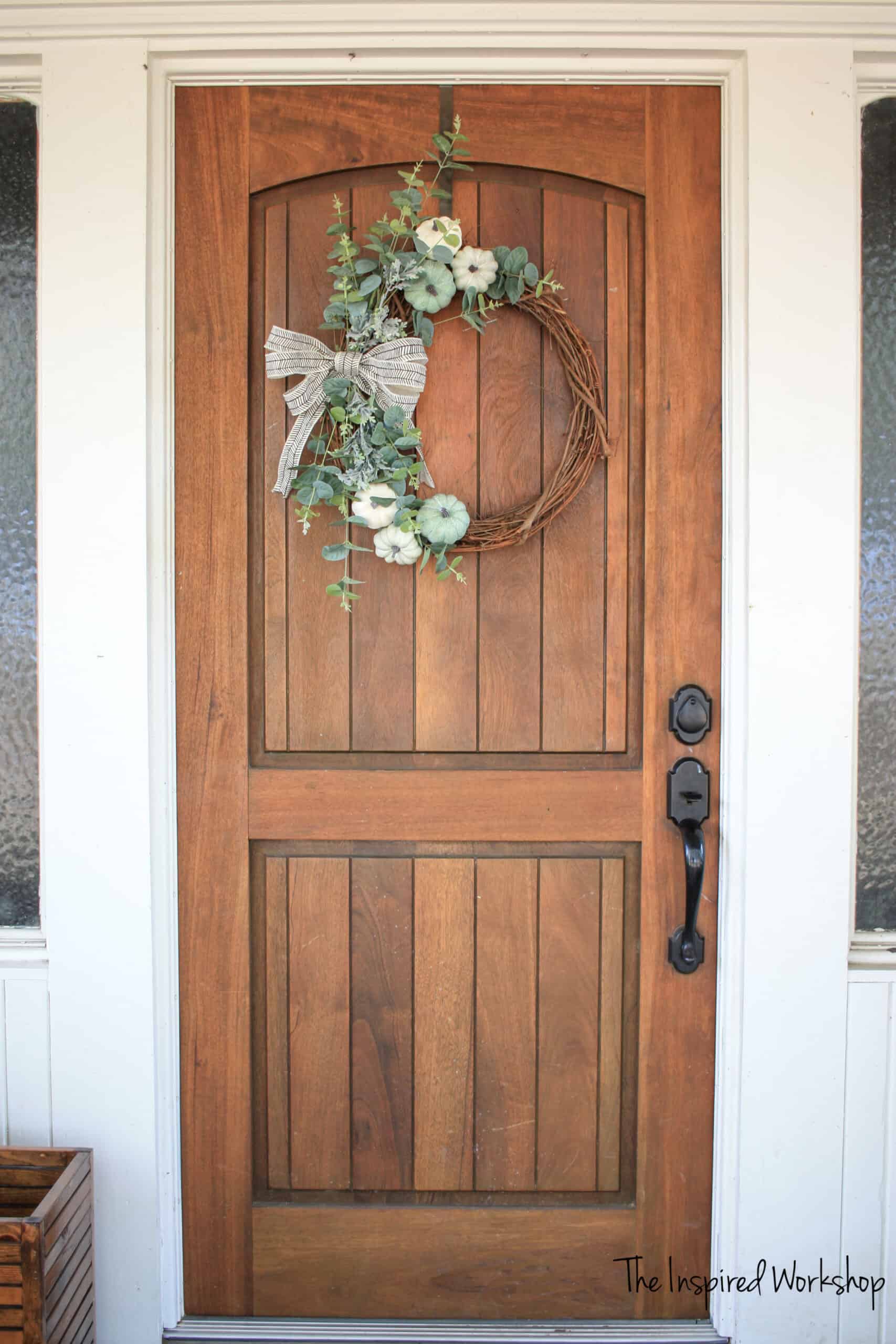 DIY Fall Front Door Wreath