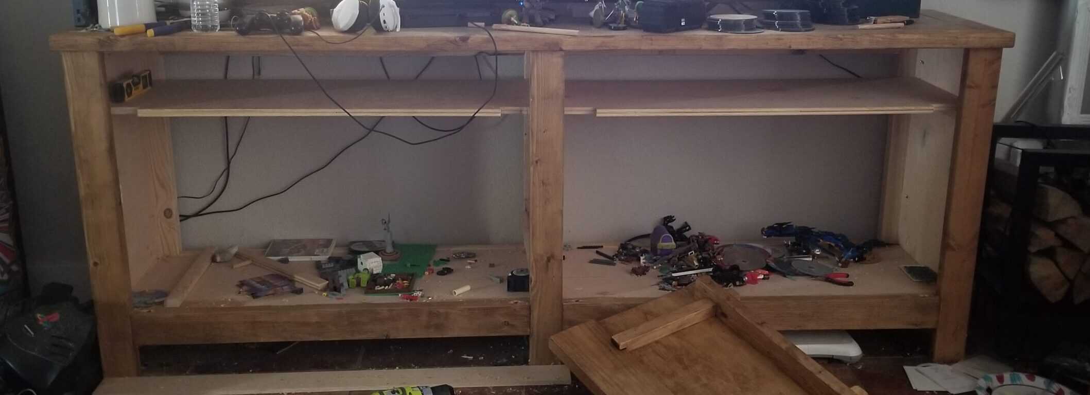 DIY TV Stand - Media Console