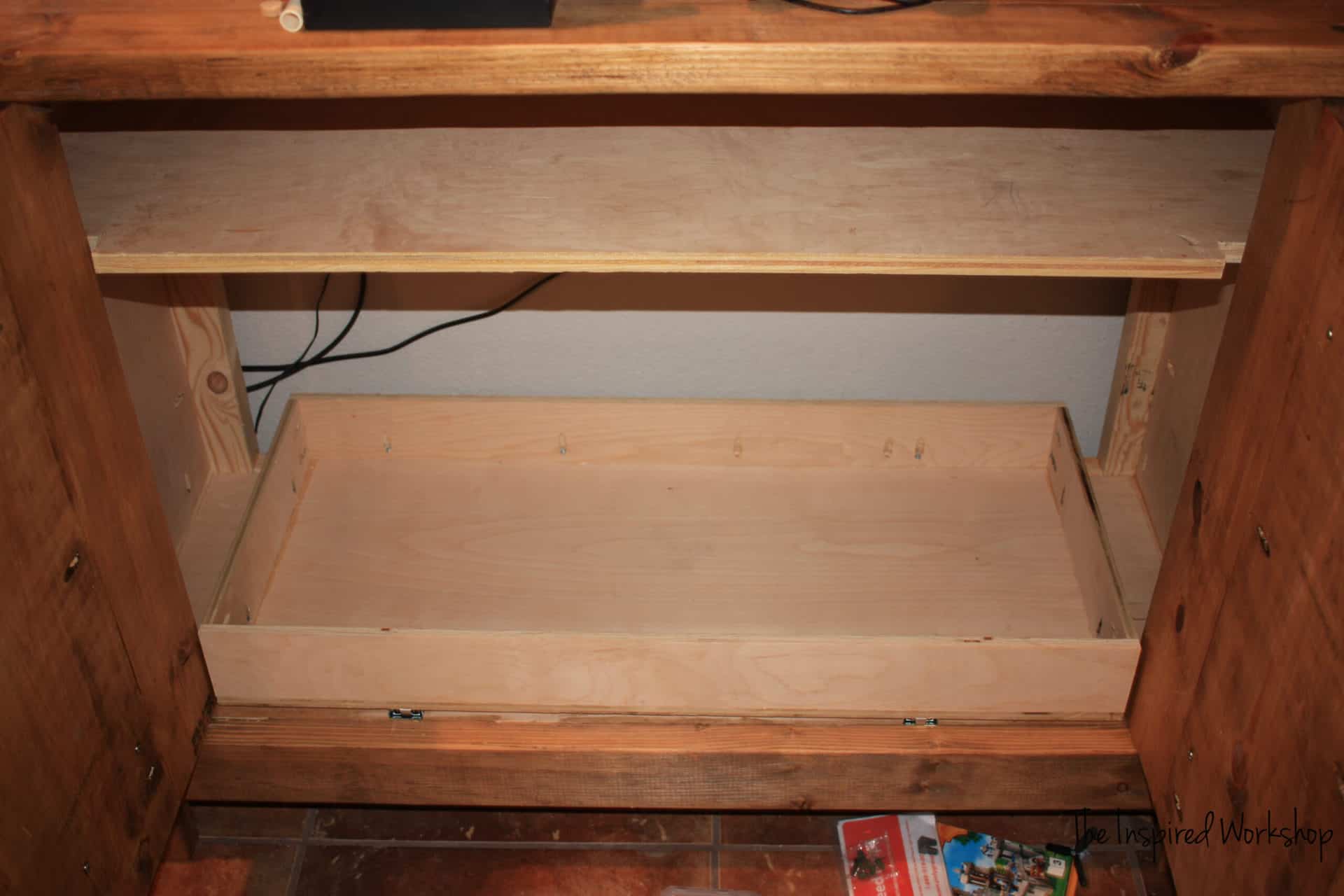 DIY TV Stand / Media Console – The Inspired Workshop