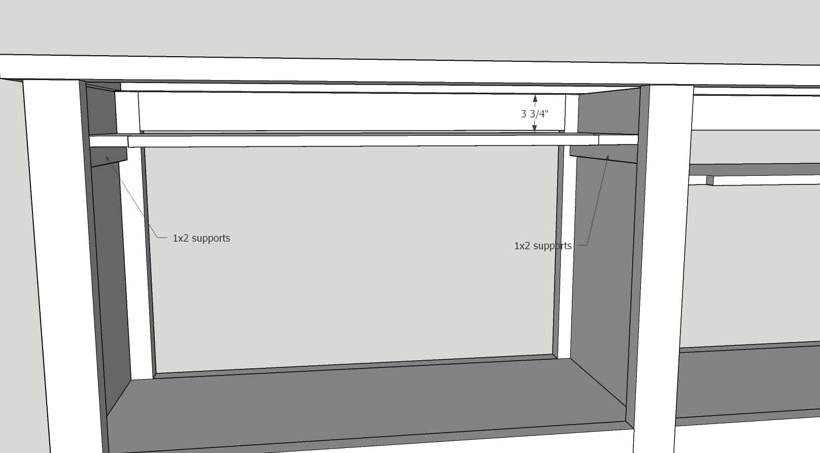 DIY TV Stand / Media Console – The Inspired Workshop