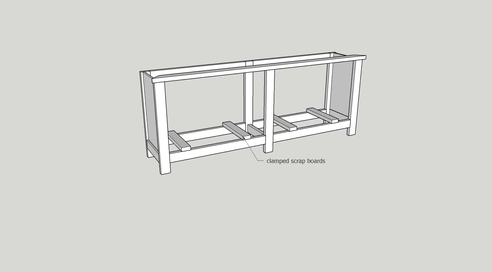 DIY TV Stand - Media Console