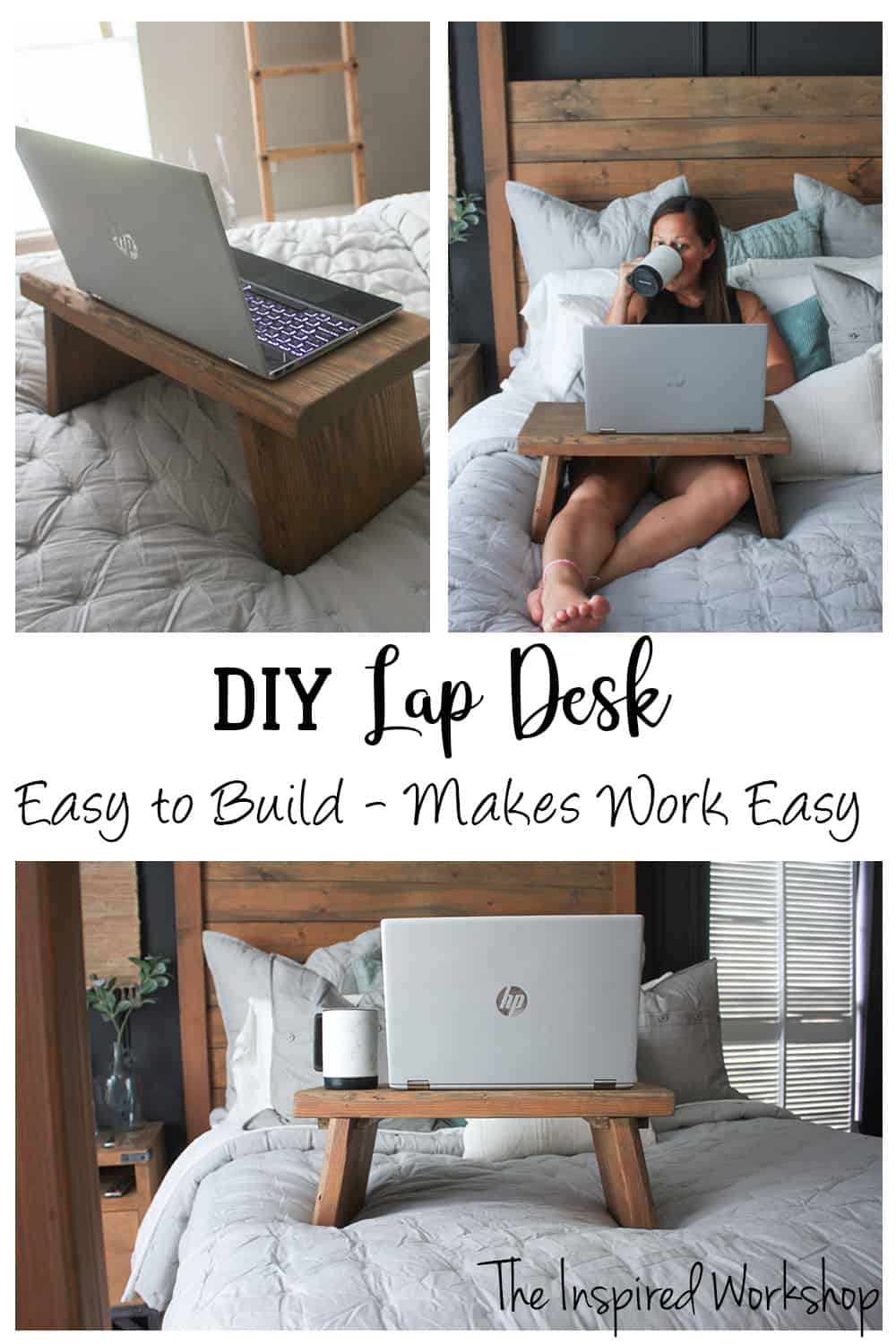 DIY Lap Desk (Simple, Easy & Only 1 Board!)