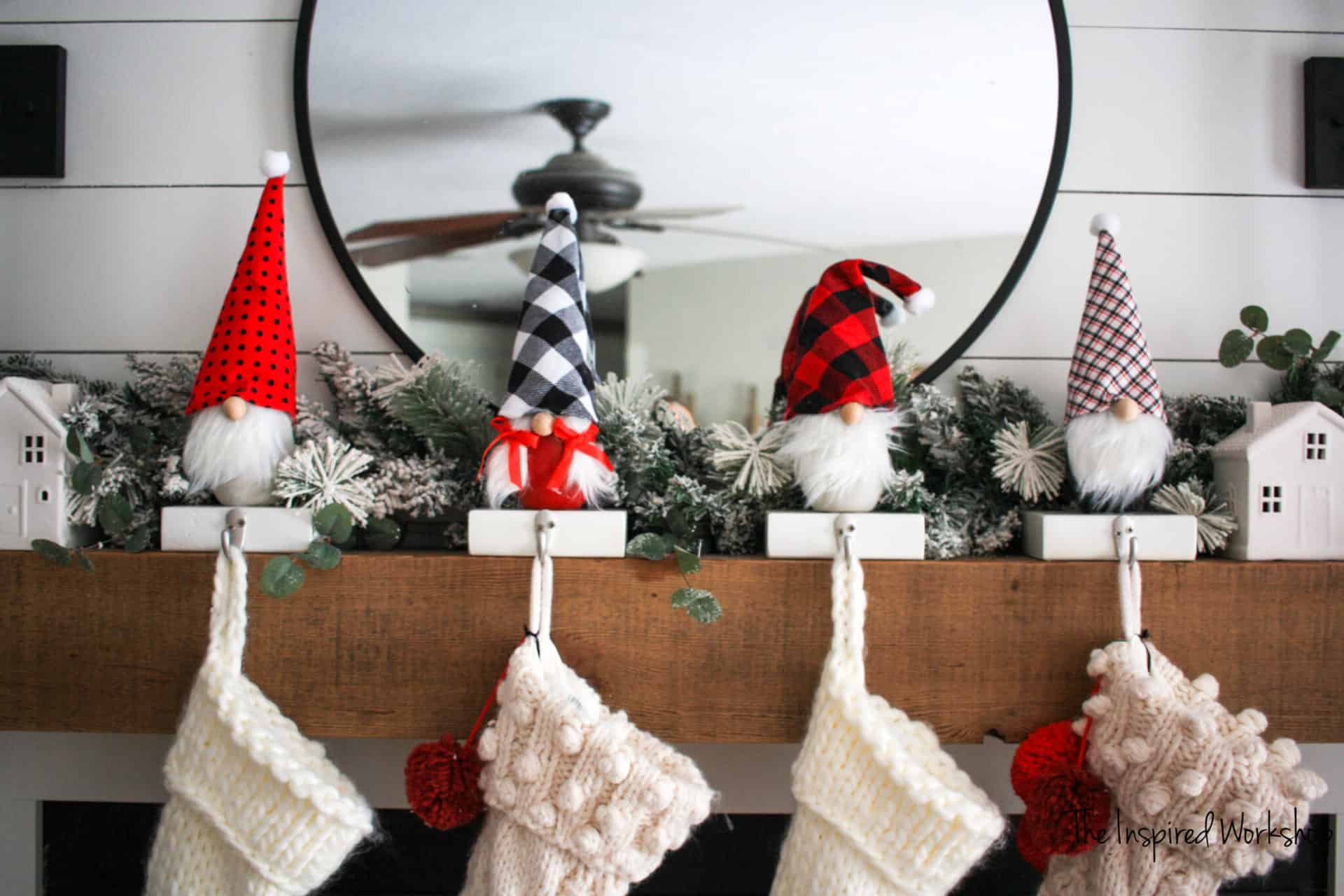 DIY Gnome Stocking Holders The Inspired