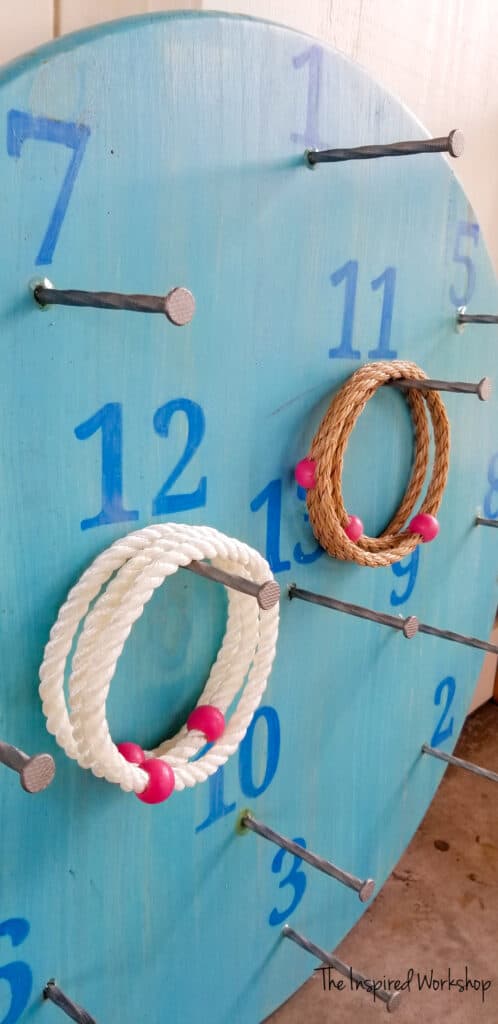 DIY Ring Toss Rings - how to make your own rings for ring toss games